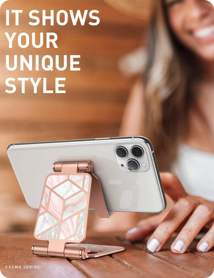 Marble Cell Phone Stand for Desk - Universal Phone Holder