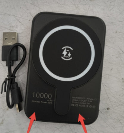 Mini Fast Charging Magnetic Wireless Power Bank 5000 Mah Portable