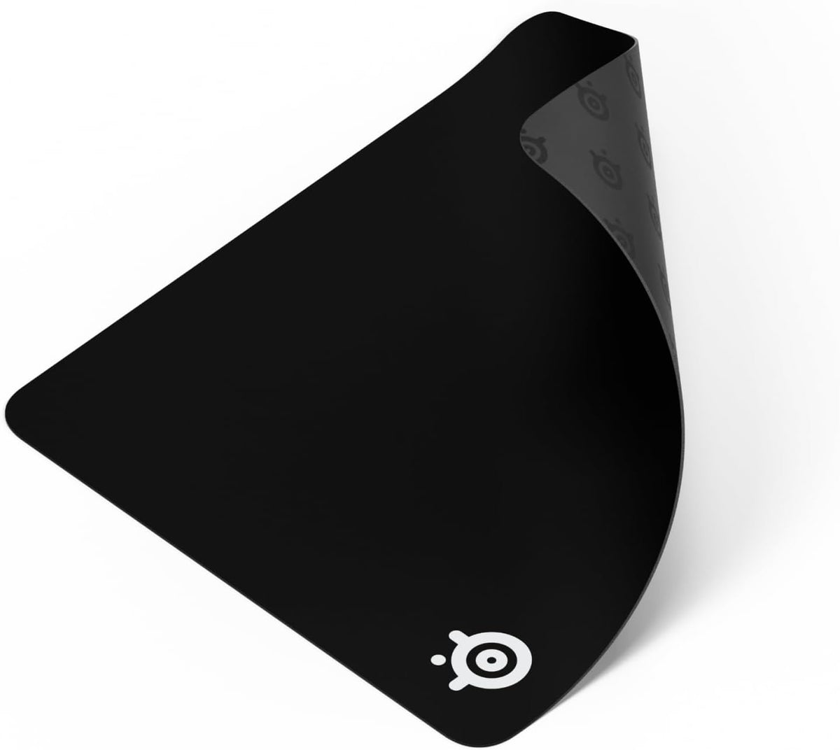 SteelSeries QcK Large Gaming Mouse Pad – Black – Non-Slip Rubber Base, 490 × 420 mm